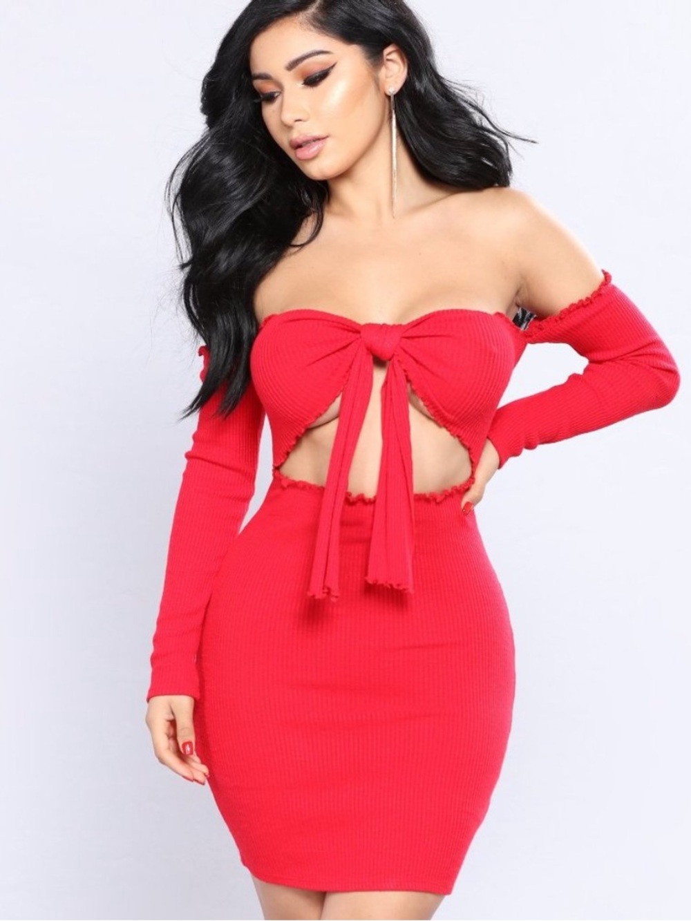 Fashion Nova Angels Cry Mini Dress
